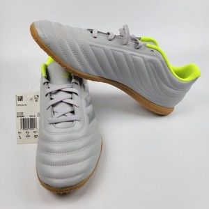 adidas | Shoes | Adidas Copa 24 Indoor Soccer Size 9 Mens Grey Silver  Yellow Ef835 | Poshmark